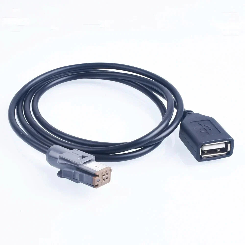 AUX Audio Input Cable USB Adapter for Subaru MR52 PR43