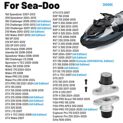 Front Rear Engine Mounts for SeaDoo GTI GTR GTS RXP RXT GTX (2004–2011)