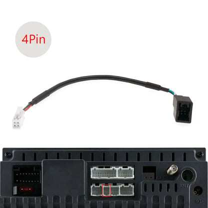 Android Multimedia Player Wire Harness Cable Adapter for Mitsubishi Pajero ASX