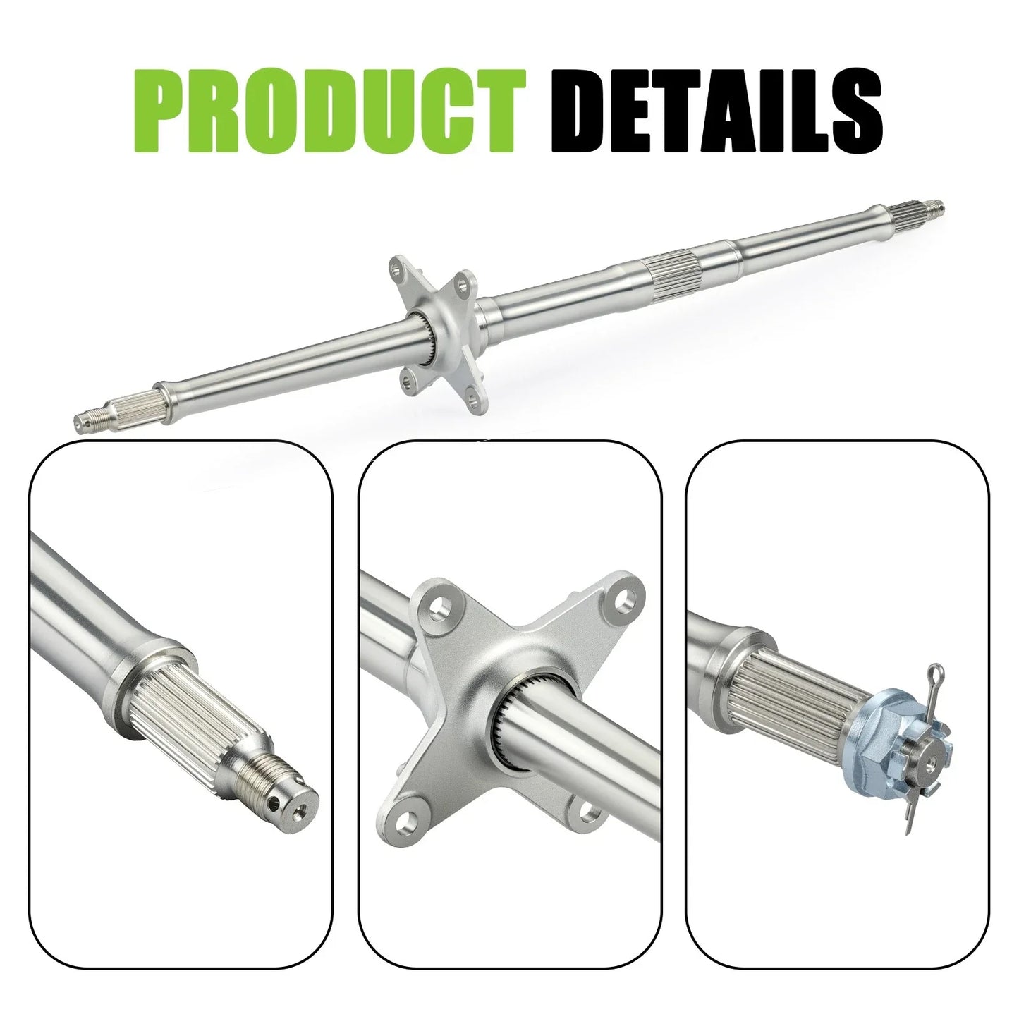 Rear Axle Shaft for Honda TRX400EX Sportrax 400 2x4 (1999-2008)