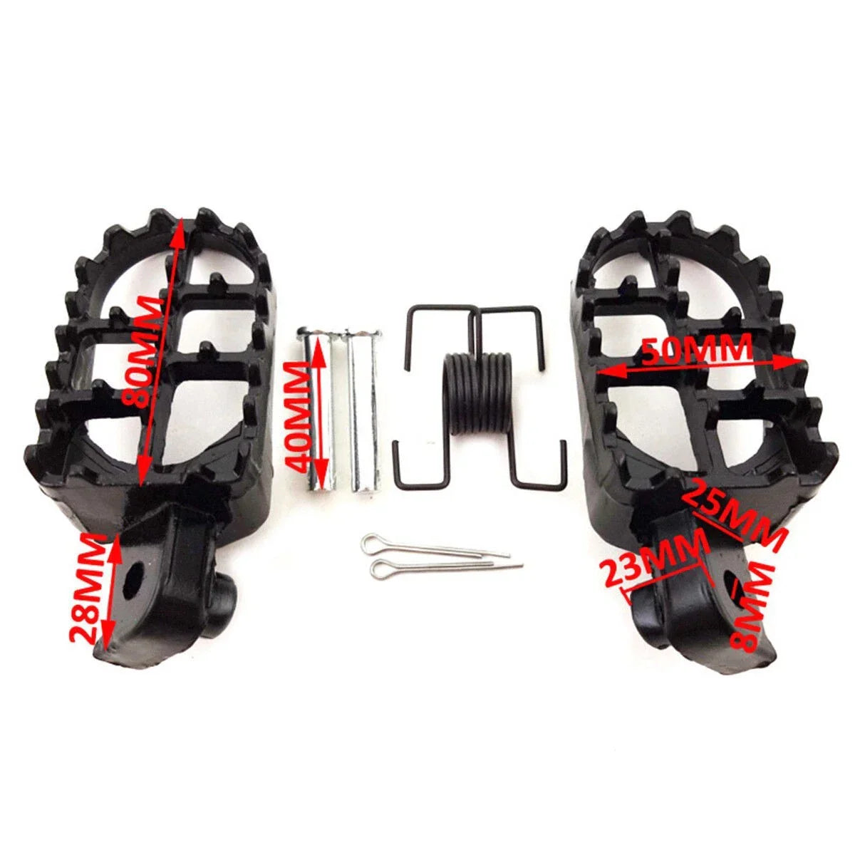 Pedals for Honda CRF 50/70/80/100 XR50 XR70 Folding Brake Kit