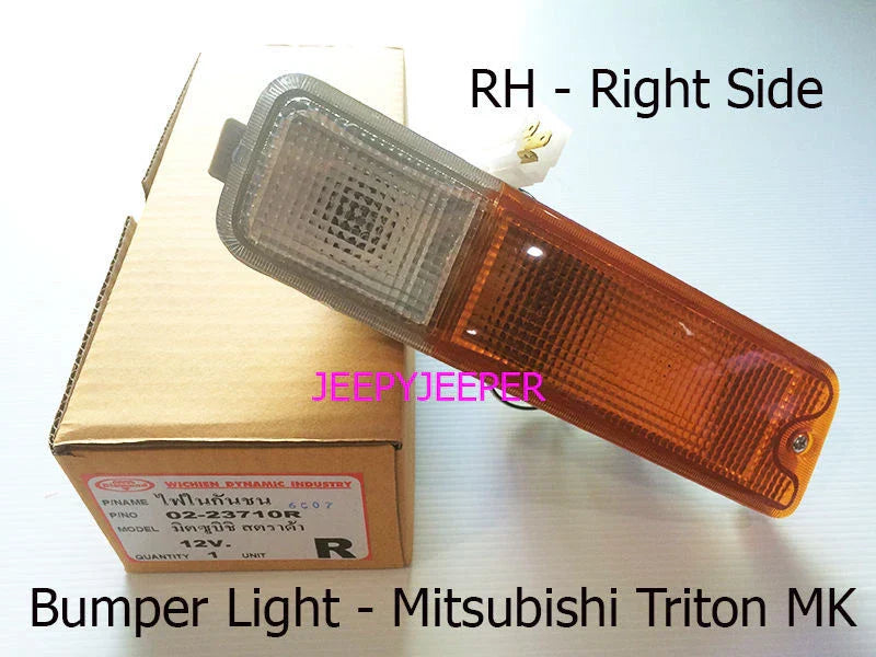 RH Front Bumper Indicator Light for Mitsubishi Triton MK L200 (96-06)