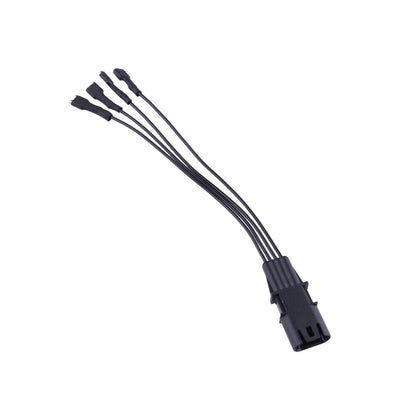 2 x 4-Pin Exterior Mirror Heater Function Plug Cable for BMW E90 F10 X5 X6