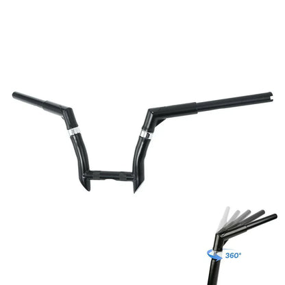 8" Rise Adjustable 1.25" Handlebar for Harley Softail FLSTF FXST (2000-2017)
