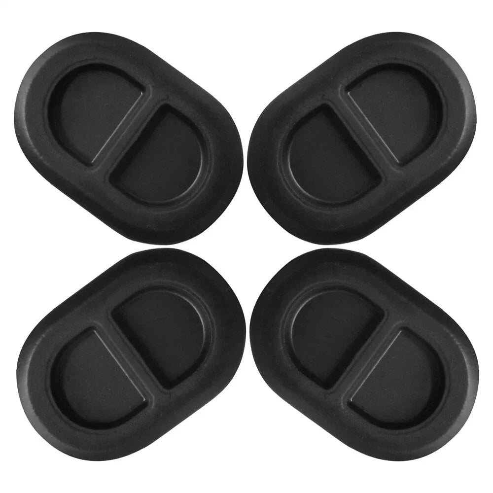 4 x Rubber Floor Pan Drain Plugs for Jeep Wrangler Gladiator (2018-2023)