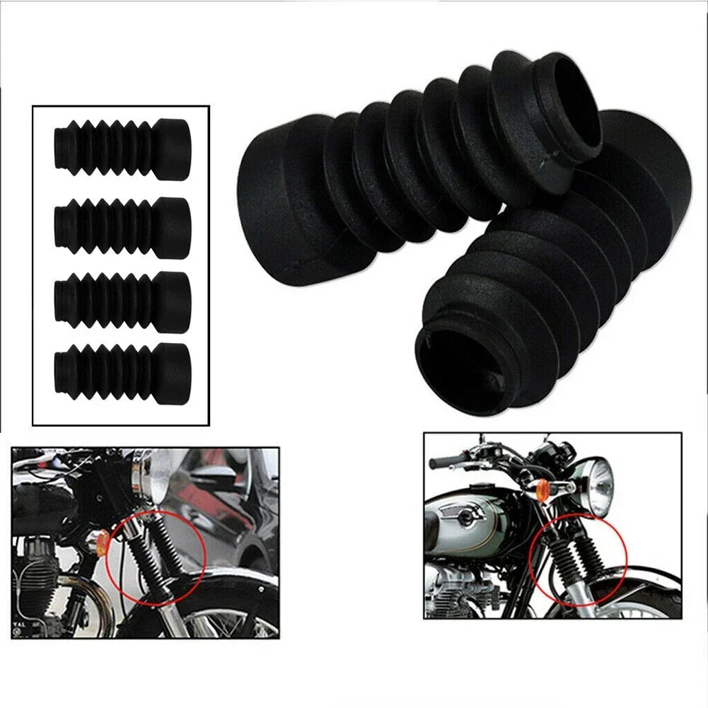 Front Fork Gaiters Dust Covers for Motorcycle AU