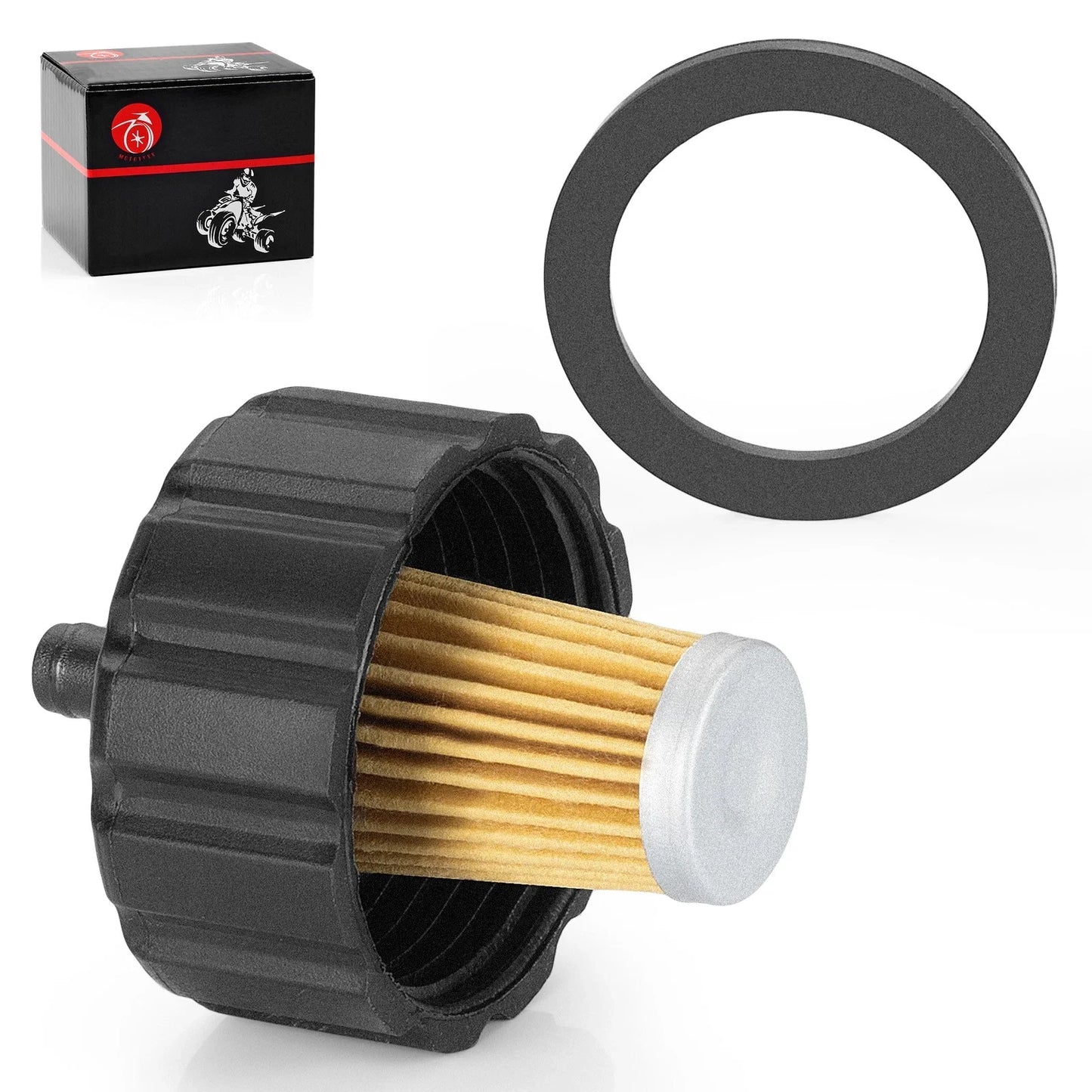 Fuel Filter And Gasket for Yamaha Golf Cart G2 G2-A G2A Gas (1985–1991)