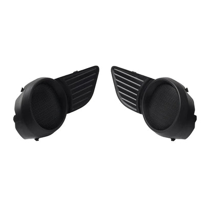 Fog Light Bezel Covers Black for Toyota Sienna (2011-2017)
