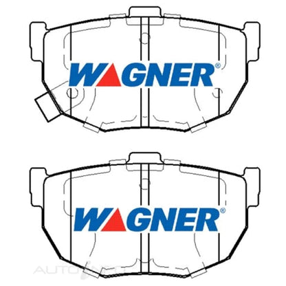 Rear Disc Brake Pads Set for Nissan Pintara U12 4cyl KA24E 2.4L (1989 - 1992)