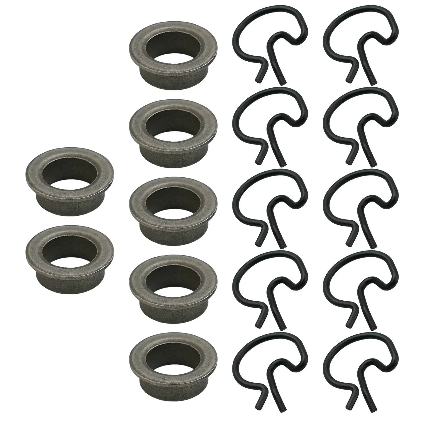 Complete Set Manual Transmission Shifter Bushings and Clips