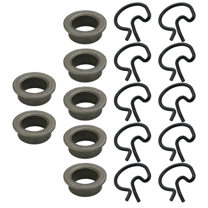 Complete Set Manual Transmission Shifter Bushings and Clips