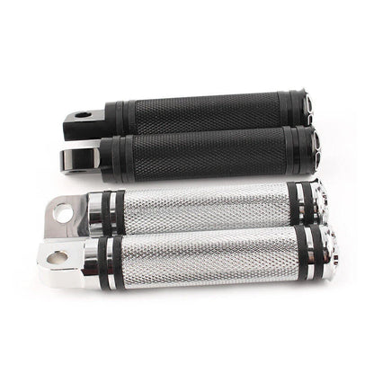 Billet Aluminum CNC Male Mount Foot Pegs for Harley - 2 Colors