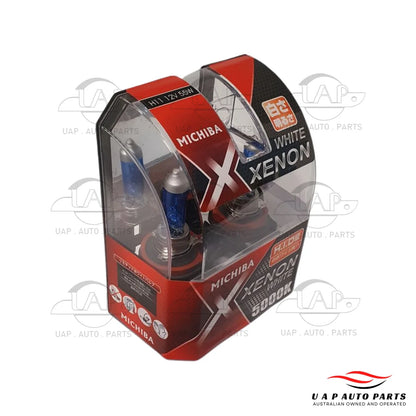 H11 Xenon Ultimate Headlight Globe Bulb 2 x for Cars