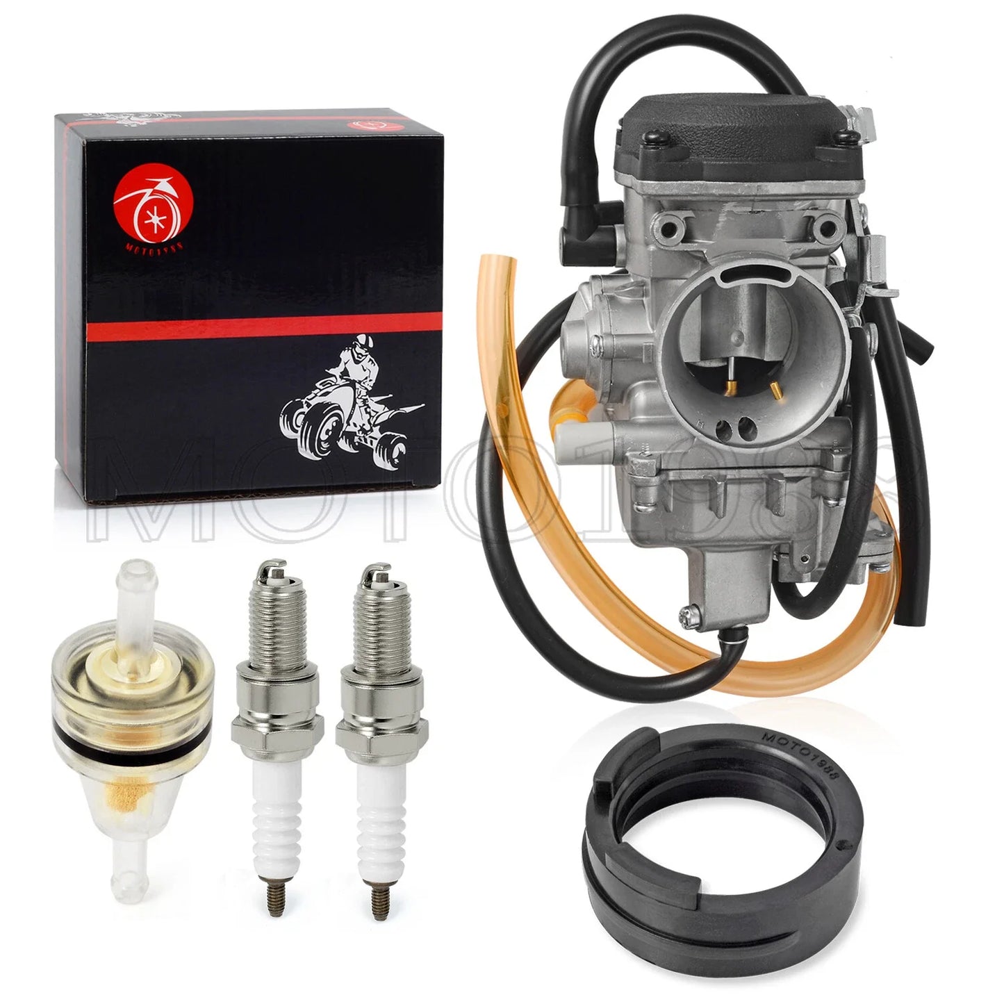 Carburetor Spark Plug & Intake Manifold for Kawasaki Vulcan VN800 (1995–2005)