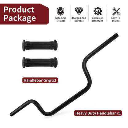 Heavy Duty Handlebar w/ Grips for Polaris Magnum Sportsman Xpress (2000–2005)