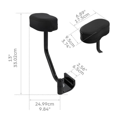 Black Passenger Armrest for Honda Goldwing 1800 GL1800 (2018-2019)