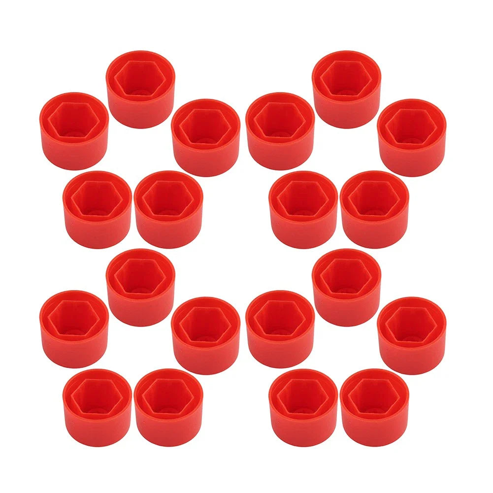 17mm Wheel Lug Nut Bolt Cover Caps for Volkswagen Golf, Passat, Beetle