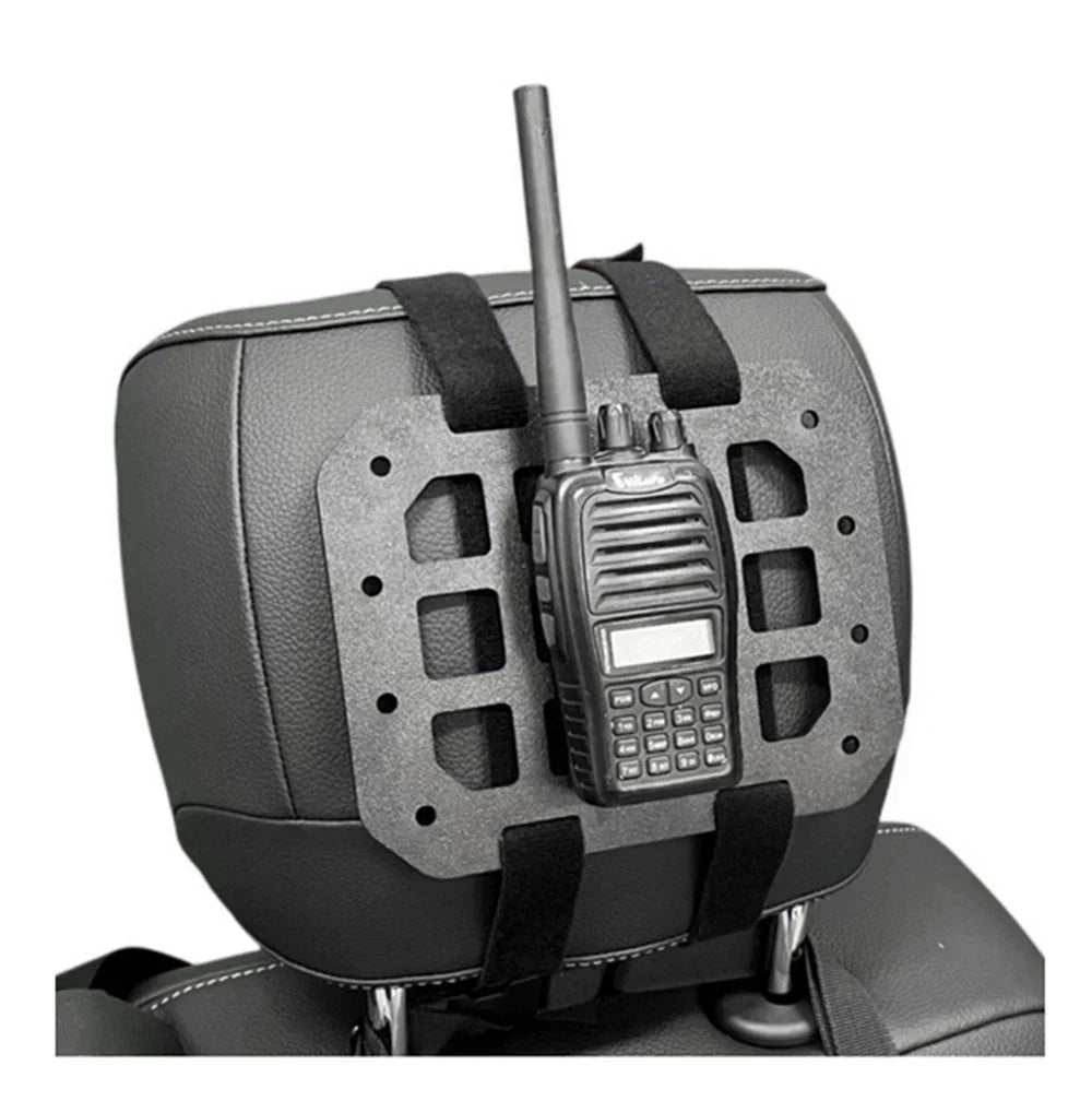 MOLLE Panel Car Seat Back Headrest Gun Rack Storage for Vehicle (All Years)