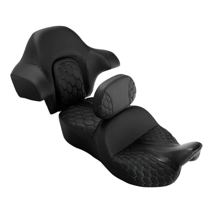 Seat Cushion Backrest for Harley Electra Glide FLHT (2014-2023)