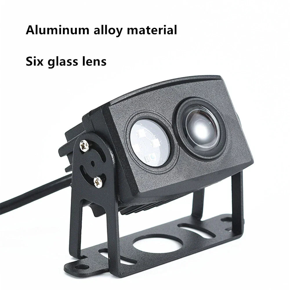 AHD Rear View Camera for Universal Car - Infrared Night Vision, PAL, 12V
