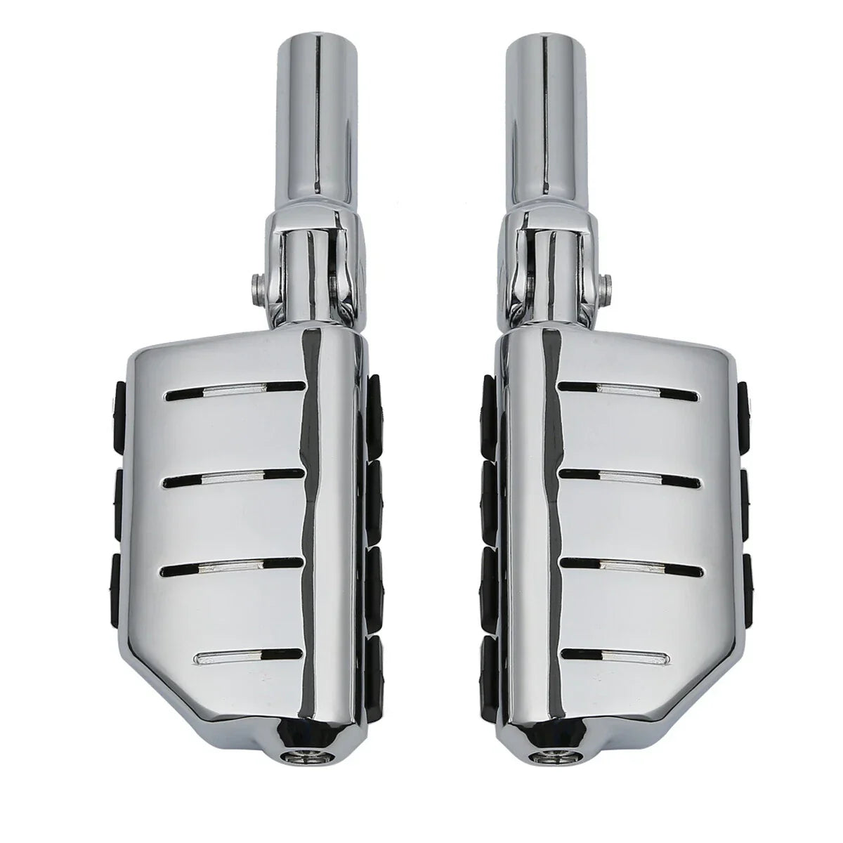 Chrome Rear Passenger Foot Pegs for Harley Softail Slim (2012-2017)