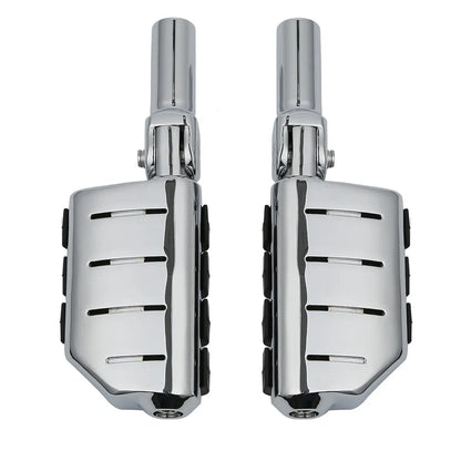 Chrome Rear Passenger Foot Pegs for Harley Softail Slim (2012-2017)