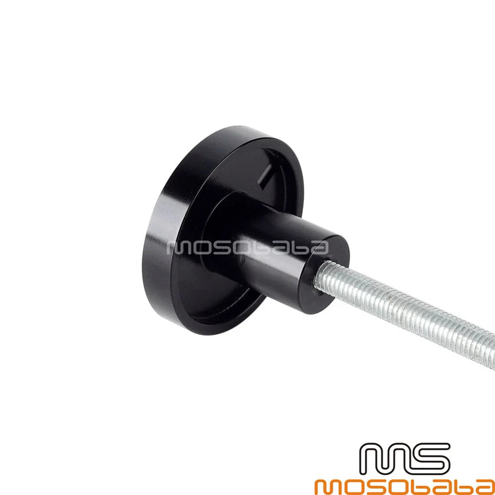 Black Front Rear Axle Nut Cover Caps for Harley Nightster RH975 (2022-2023)