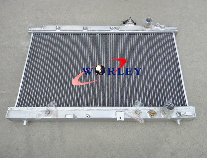 Aluminum Radiator & Fans for Honda Integra Acura DC2 B18 GSR RS LS (1994-2001)