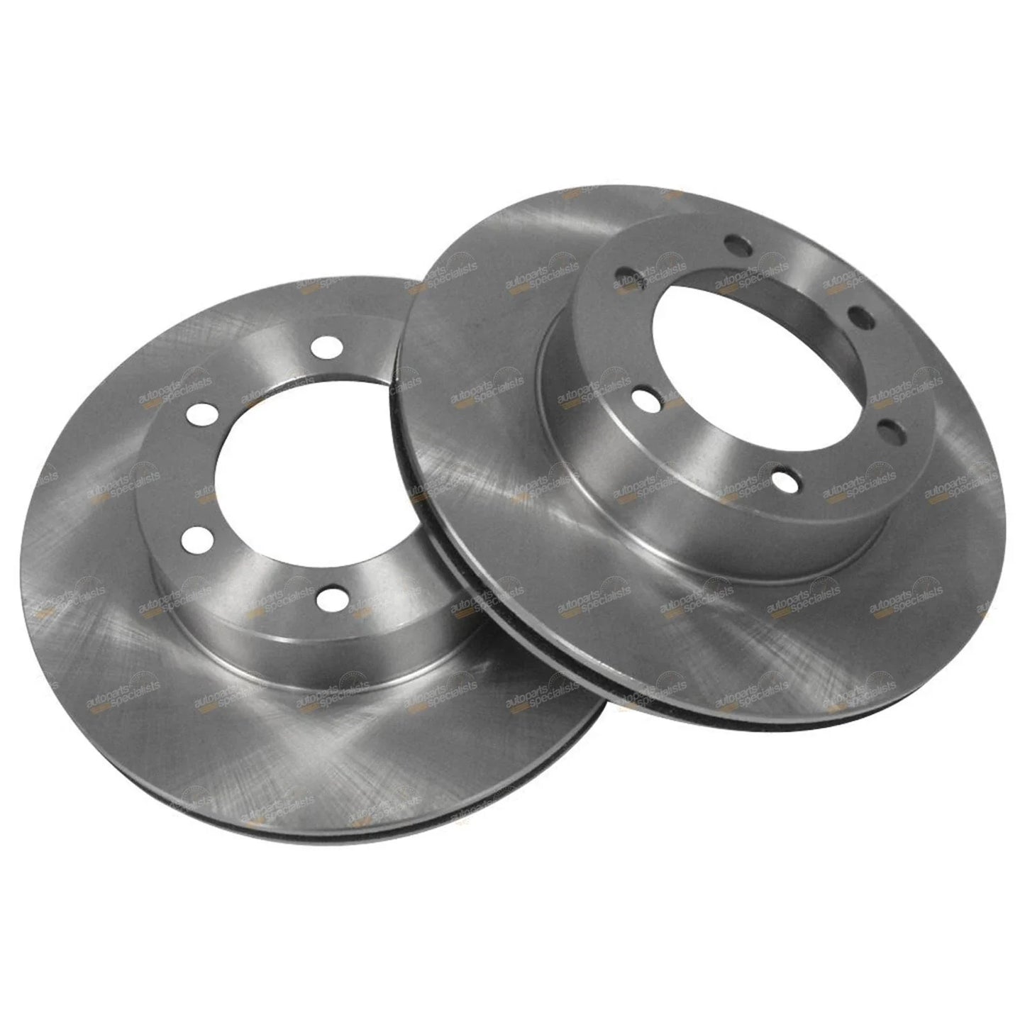 Front Disc Brake Rotors + Pad Set for Toyota Prado (2002–2009)