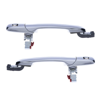4pc L+R Outer Door Handle Chrome for Ford Ranger & BT50 (2006–2011)
