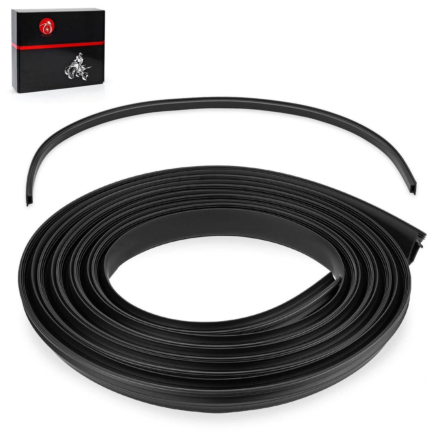 Black Door Seal Kit for Polaris Ranger Crew XP 1000 NorthStar (2019–2024)