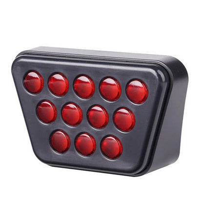 F1 Style Red 3rd Third Rear Tail Brake Stop Light for Cars Trucks SUVs