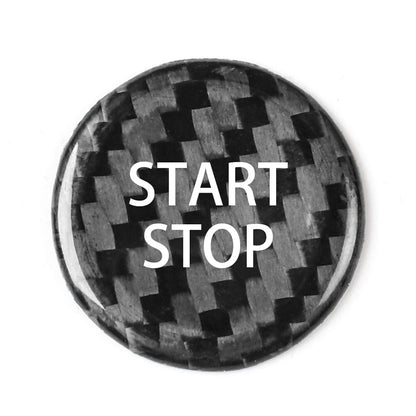 Carbon Fiber Engine Start-Stop Button Cover for Nissan GTR R35 (2008-2016)