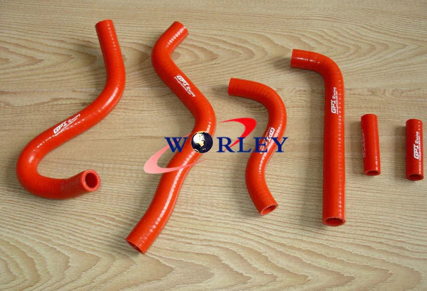 Silicone Radiator Hose for Kawasaki KX250 KX 250 (1999-2002)