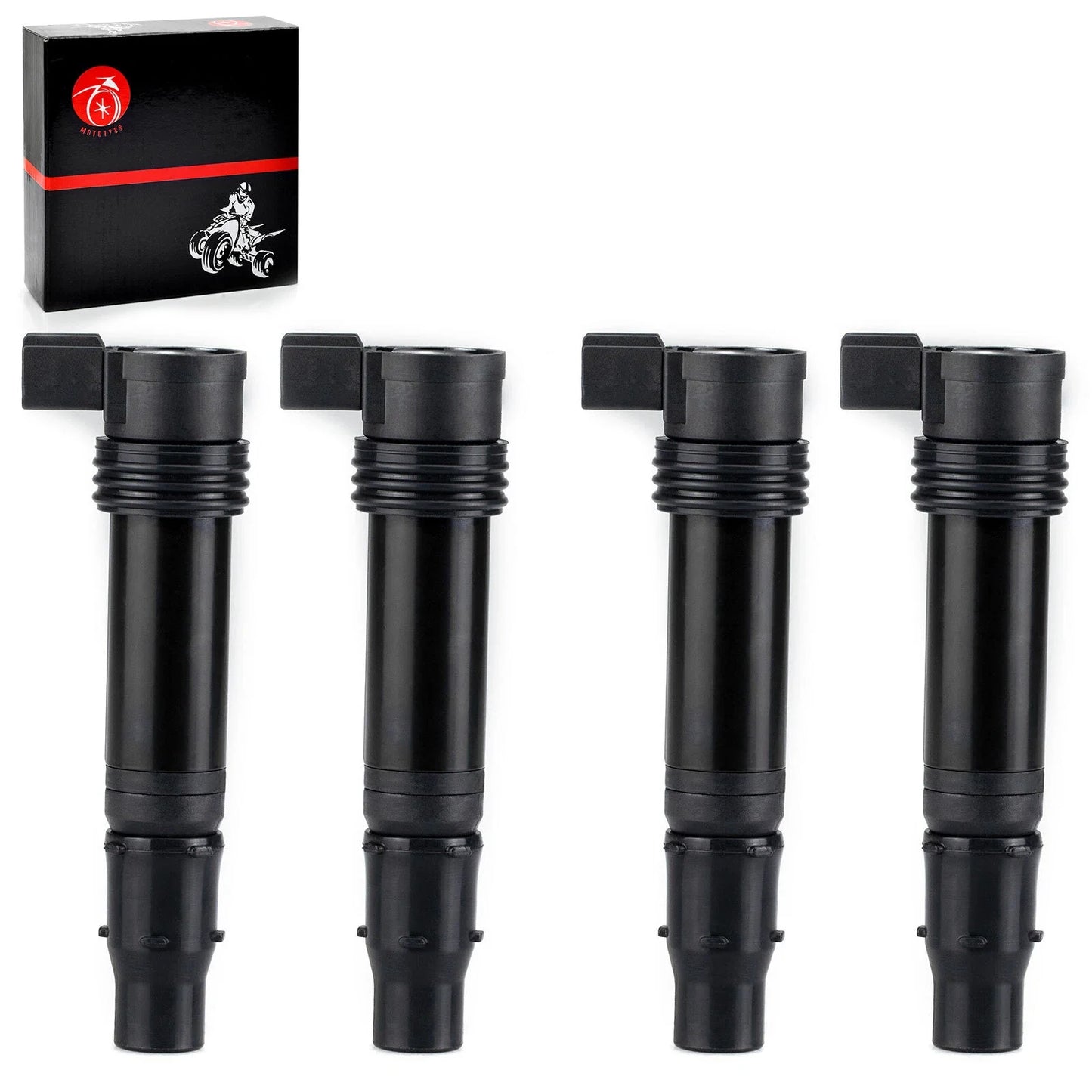 4pcs Ignition Coils for Kawasaki Ninja ZX600 ZX-6RR ZX-6R (2003–2018)