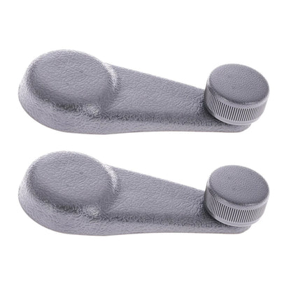 Window Crank Handle 2 x Grey for Isuzu N-series (1994–2004)