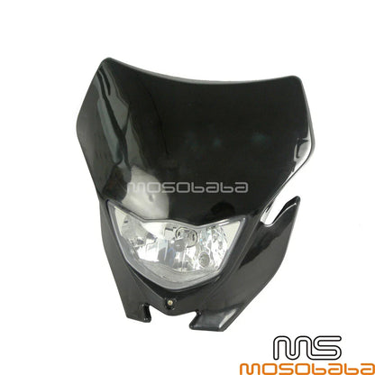Dirt Bike Headlight Fairing for Honda Yamaha TE Enduro Supermoto