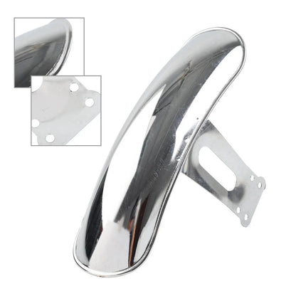 Chrome Metal Mudguard Front Fender Protector for Honda CG125