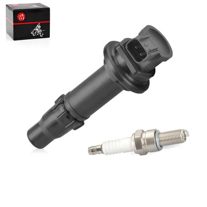 Ignition Coil Stick and Spark Plug for Kawasaki KX250F (2006–2010)