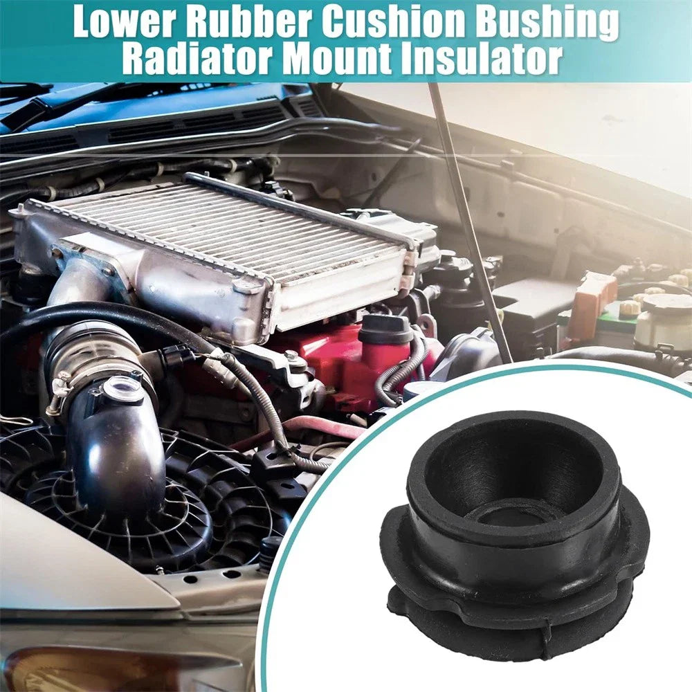 Lower Rubber Cushion Bushing Radiator Mount Insulator for Toyota (2000-2006)