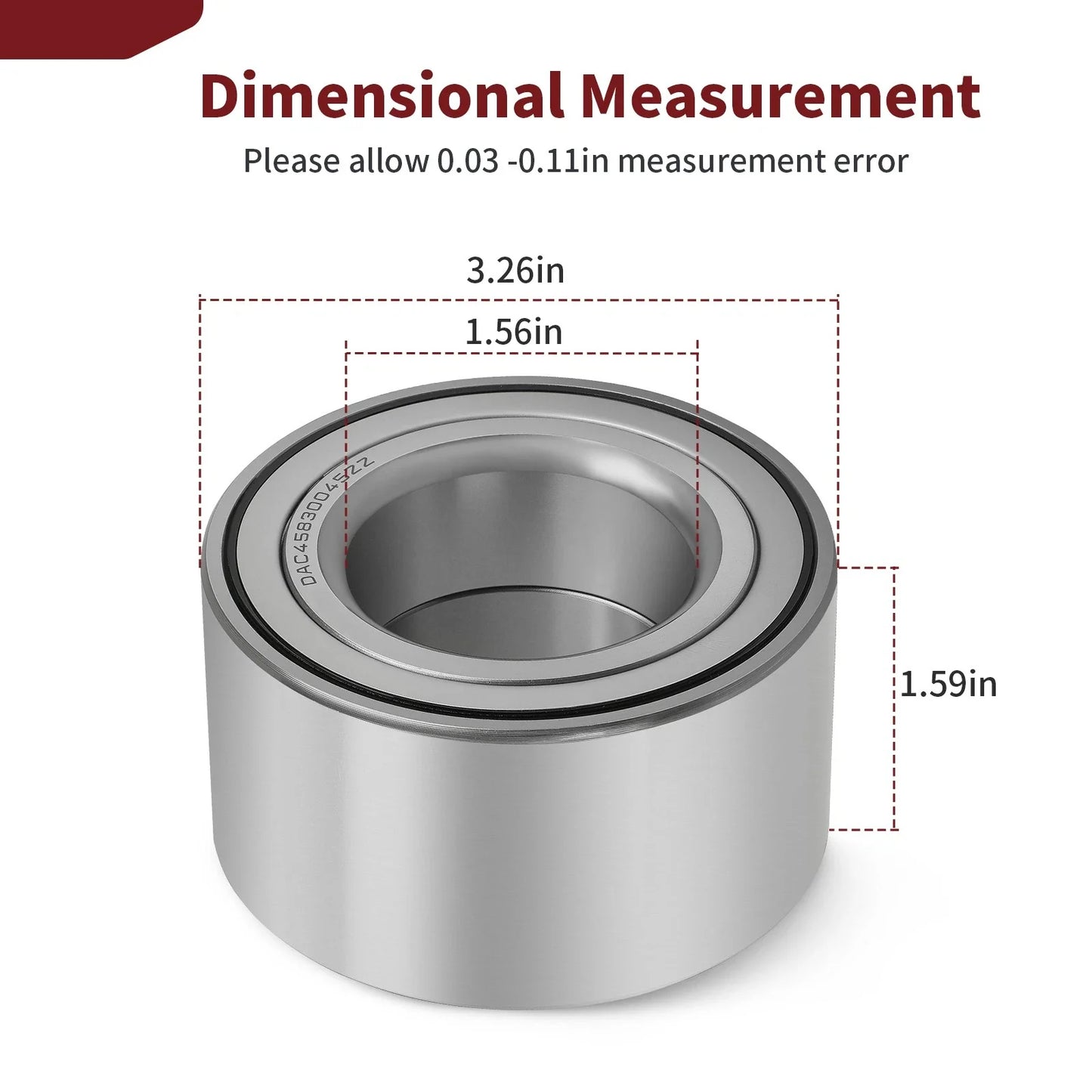 Rear Trailing Arm Bearing for Can-Am Outlander 800R Max 800R (2009–2012)