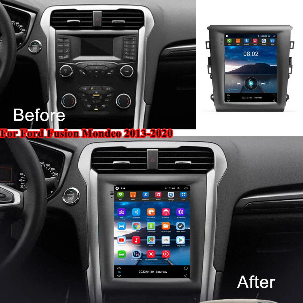 9.7'' Car Stereo Radio GPS WIFI 4G BT DAB for Ford Fusion/Mondeo (2013-2020)