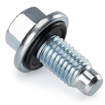 Oil Pan Drain Plug Bolt w/ O-Ring for Chevrolet Buick Cadillac
