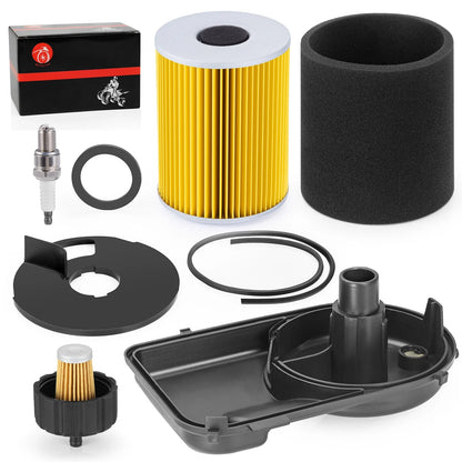 Air Filter + Cap + Fuel Filter w/Seal for Yamaha Golf Cart G2–G11 (1990–2004)