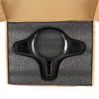 Carbon Fiber Steering Wheel Cover for 23 BMW M2 M3 M4 G82 G83 (2023)