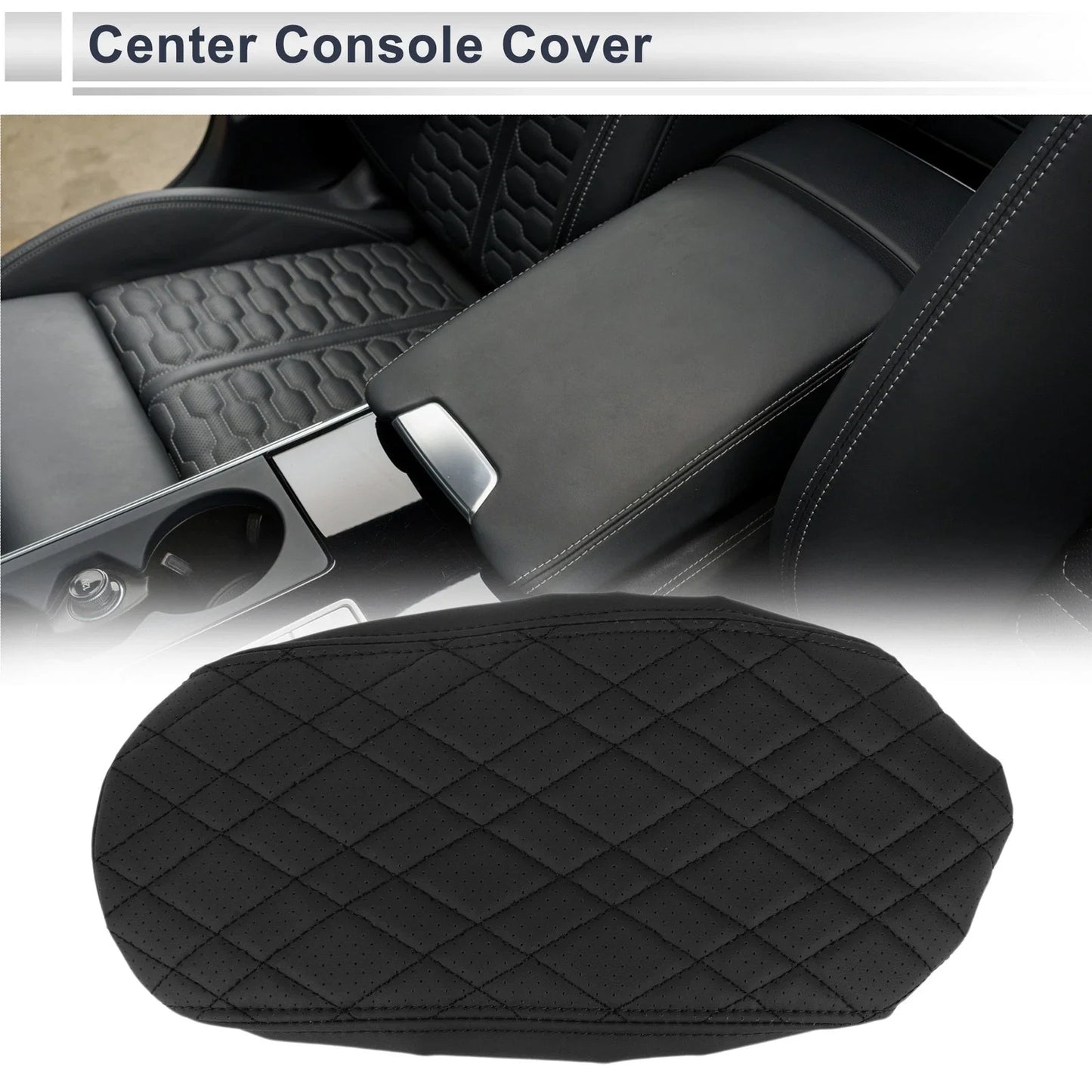 Center Console Cover for BMW 1 Series Black (2012-2018)