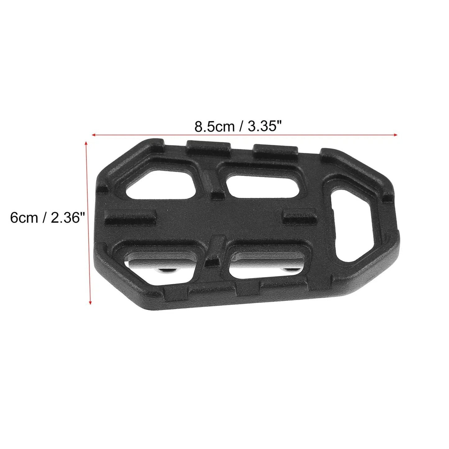 Pair Aluminum Wide Foot Pegs Footrest for BMW R1200GS LC G310GS S1000XR F85