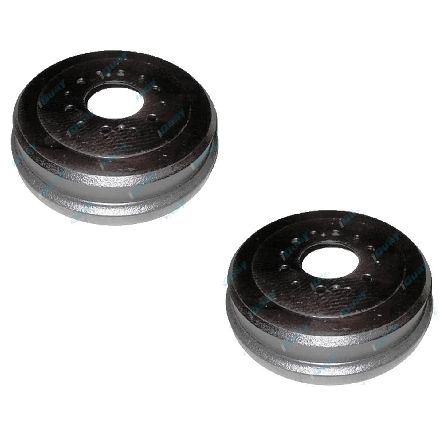 2 x Rear Brake Drums for Toyota Hilux RN90 DX SR5 (1988-1997) RWD 4cyl 22R 2.4L