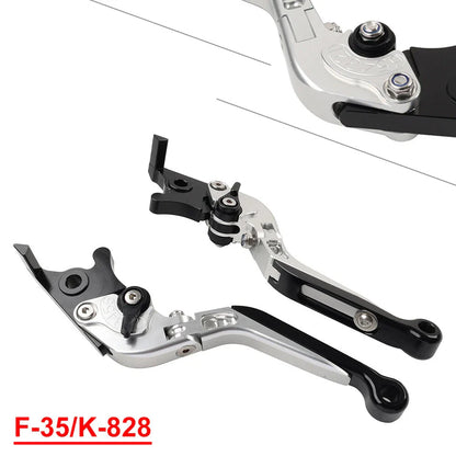 CNC Extendable Brake Clutch Levers for Kawasaki ZX636R ZX6RR (2005-2006)