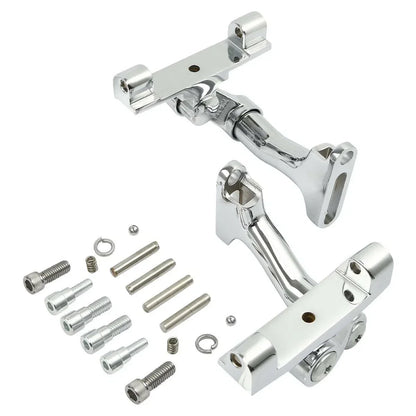 Rear Passenger Floorboard Mount Kit for Harley Street Glide (1993-2025)